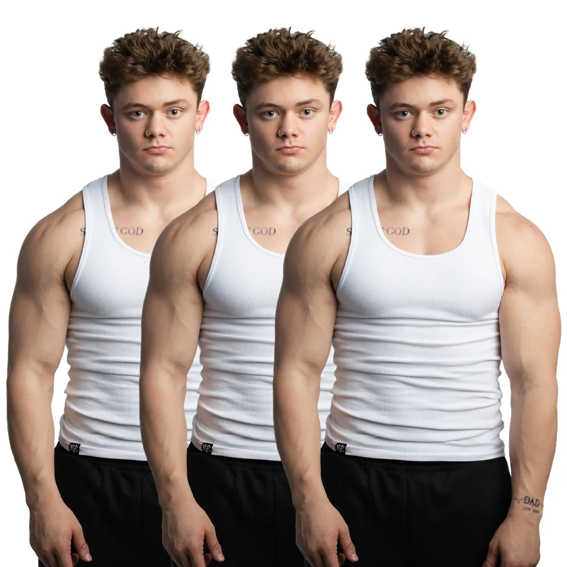 EKKO Beaters Tank Top - True to Size | 370+ GSM | Cotton and Spandex Athletic Workout Clothing