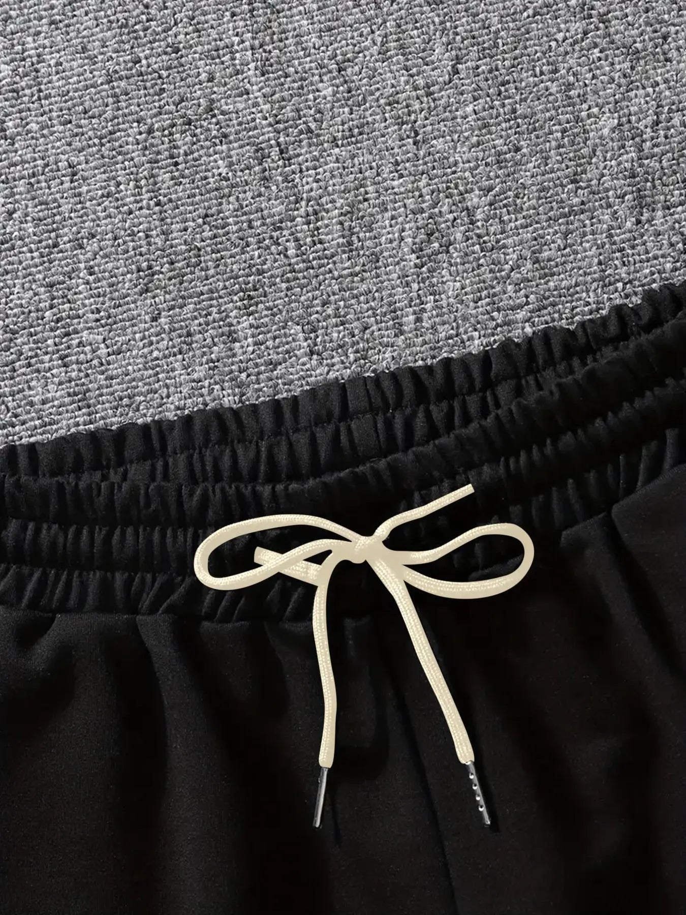 Men'S Plain Pocket Drawstring Waist Pants, Casual Comfortable Regular Fit Jogger Pants for Gym Workout Running, Men'S Spring & Fall Trousers