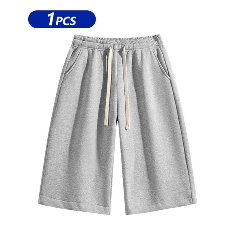 Summervibes Men’S Solid Color Shorts, Men’S Bermuda Shorts, Athletic Casual Shorts with a Belt and Pockets, Breathable Summer Casual Wear for Men, Summer Shorts, Spring New Release