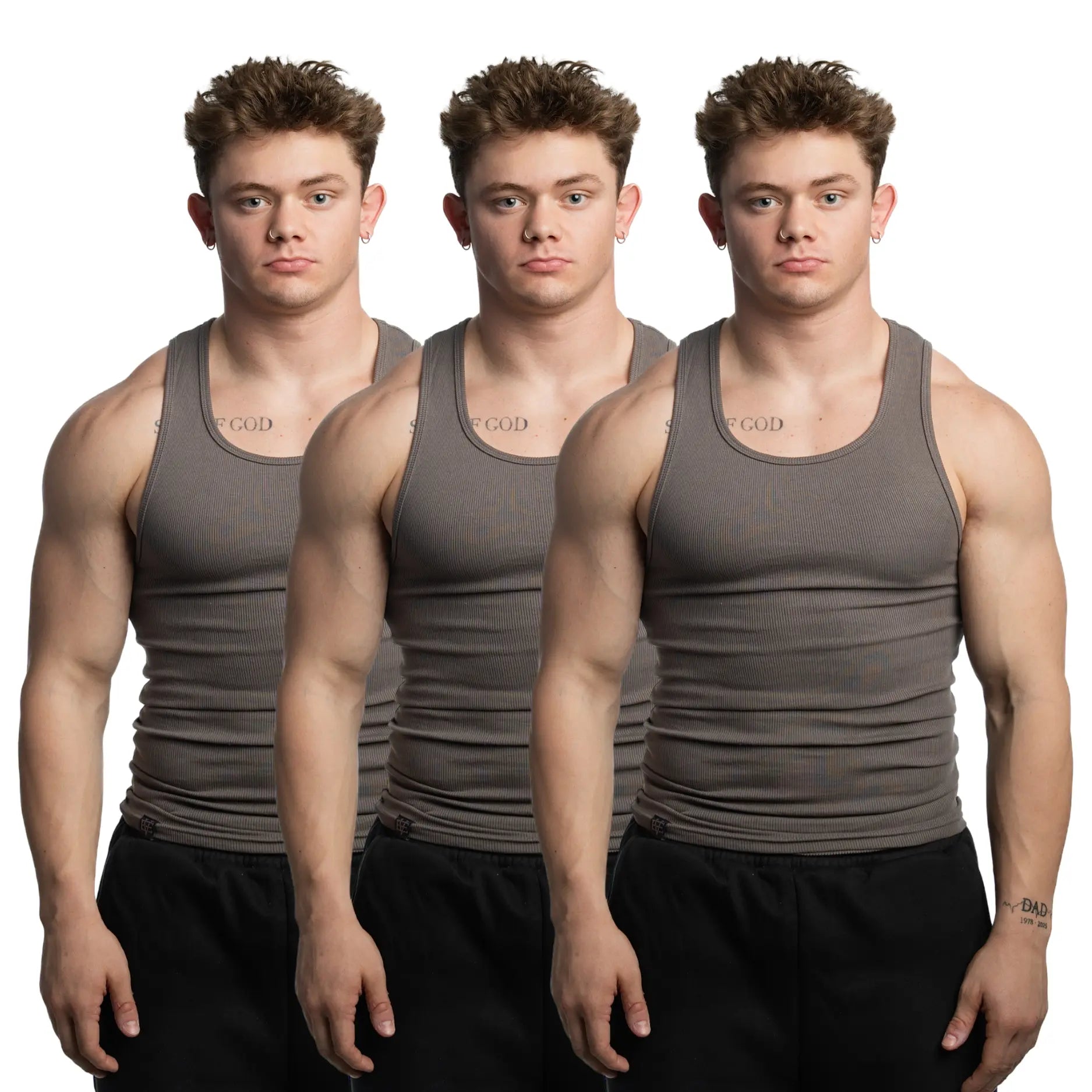 EKKO Beaters Tank Top - True to Size | 370+ GSM | Cotton and Spandex Athletic Workout Clothing