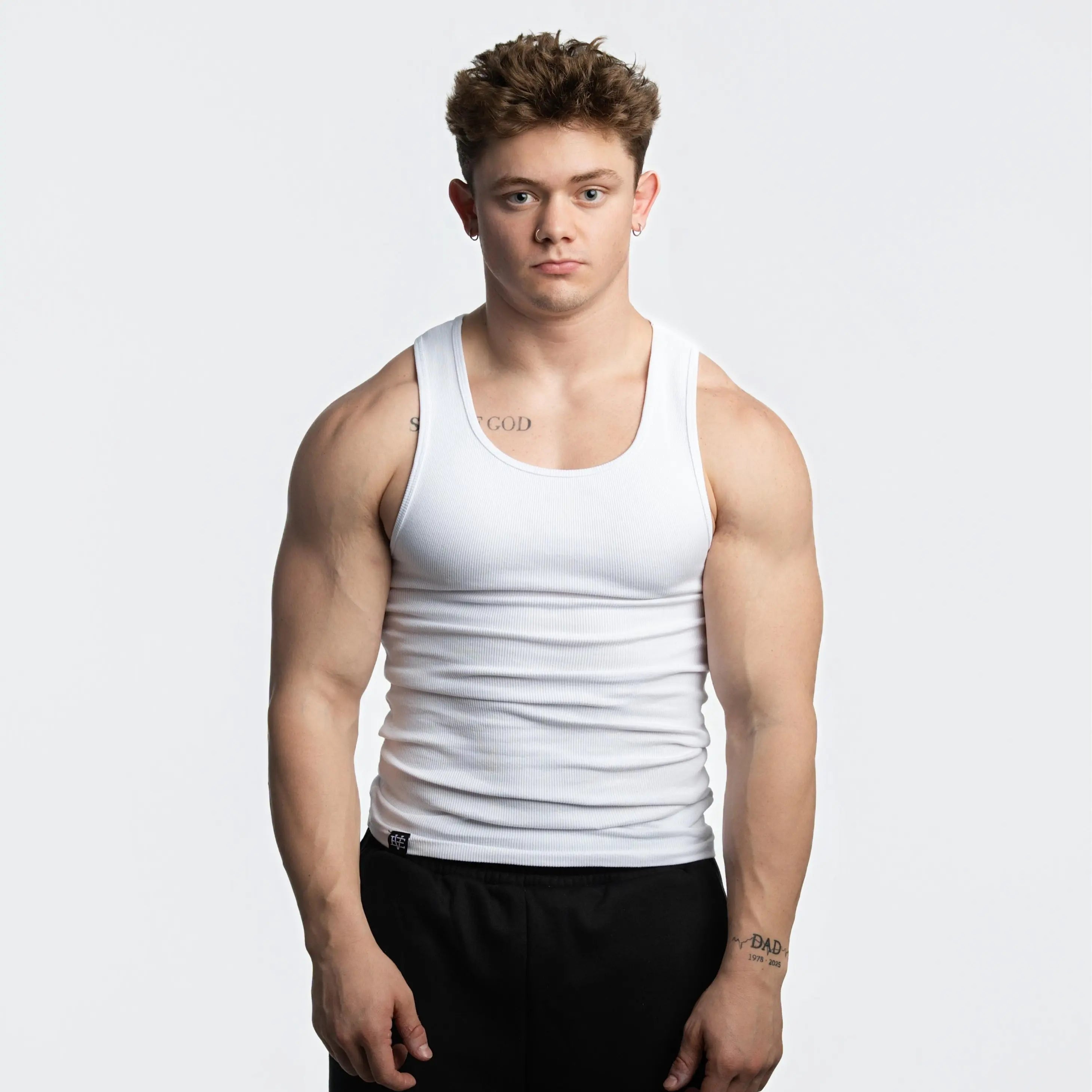 EKKO Beaters Tank Top - True to Size | 370+ GSM | Cotton and Spandex Athletic Workout Clothing