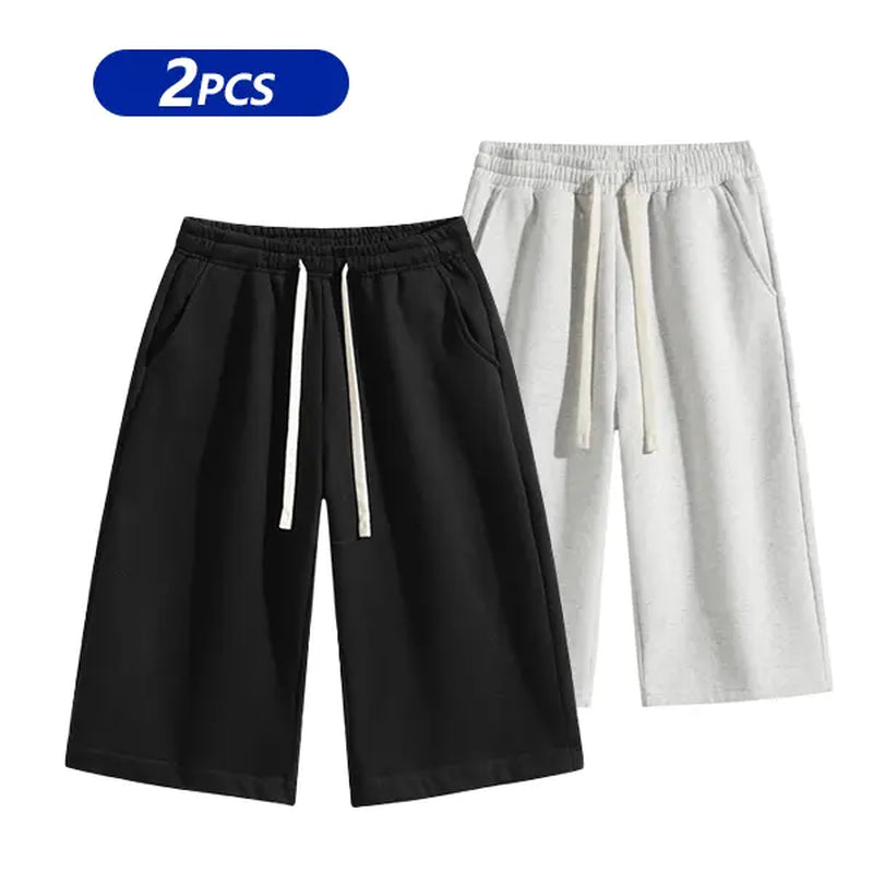 Summervibes Men’S Solid Color Shorts, Men’S Bermuda Shorts, Athletic Casual Shorts with a Belt and Pockets, Breathable Summer Casual Wear for Men, Summer Shorts, Spring New Release