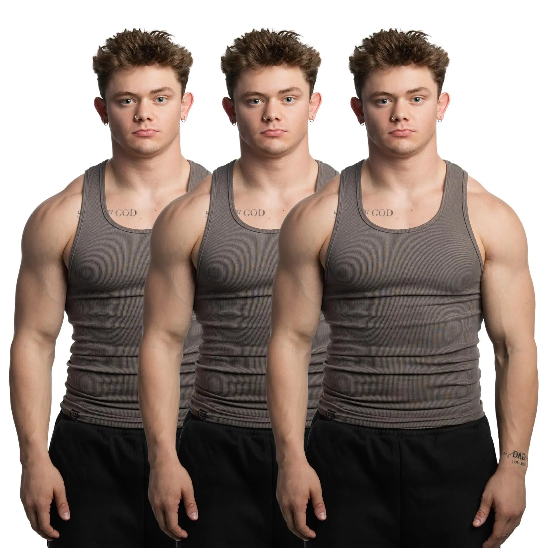 EKKO Beaters Tank Top - True to Size | 370+ GSM | Cotton and Spandex Athletic Workout Clothing