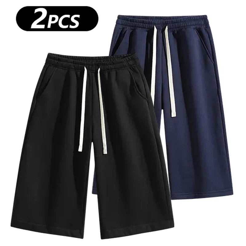 Summervibes Men’S Solid Color Shorts, Men’S Bermuda Shorts, Athletic Casual Shorts with a Belt and Pockets, Breathable Summer Casual Wear for Men, Summer Shorts, Spring New Release