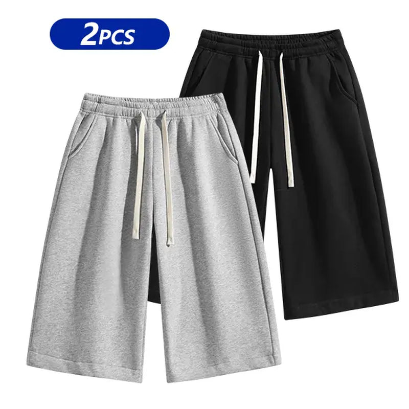 Summervibes Men’S Solid Color Shorts, Men’S Bermuda Shorts, Athletic Casual Shorts with a Belt and Pockets, Breathable Summer Casual Wear for Men, Summer Shorts, Spring New Release