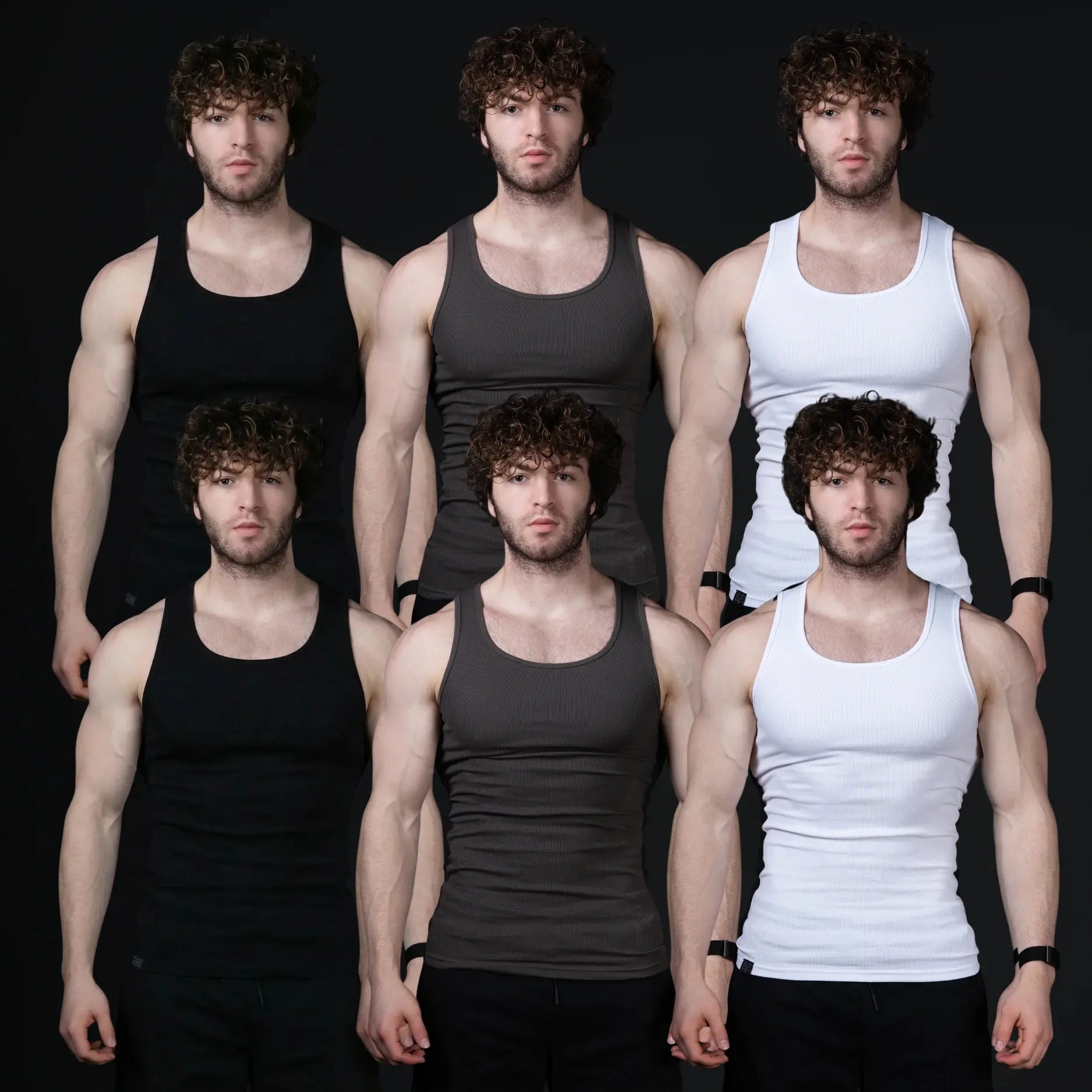EKKO Beaters Tank Top - True to Size | 370+ GSM | Cotton and Spandex Athletic Workout Clothing