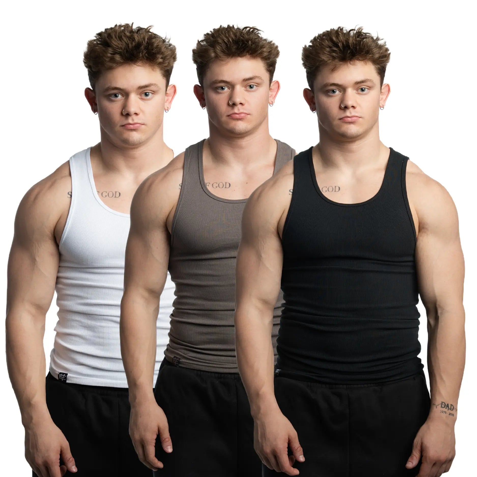 EKKO Beaters Tank Top - True to Size | 370+ GSM | Cotton and Spandex Athletic Workout Clothing