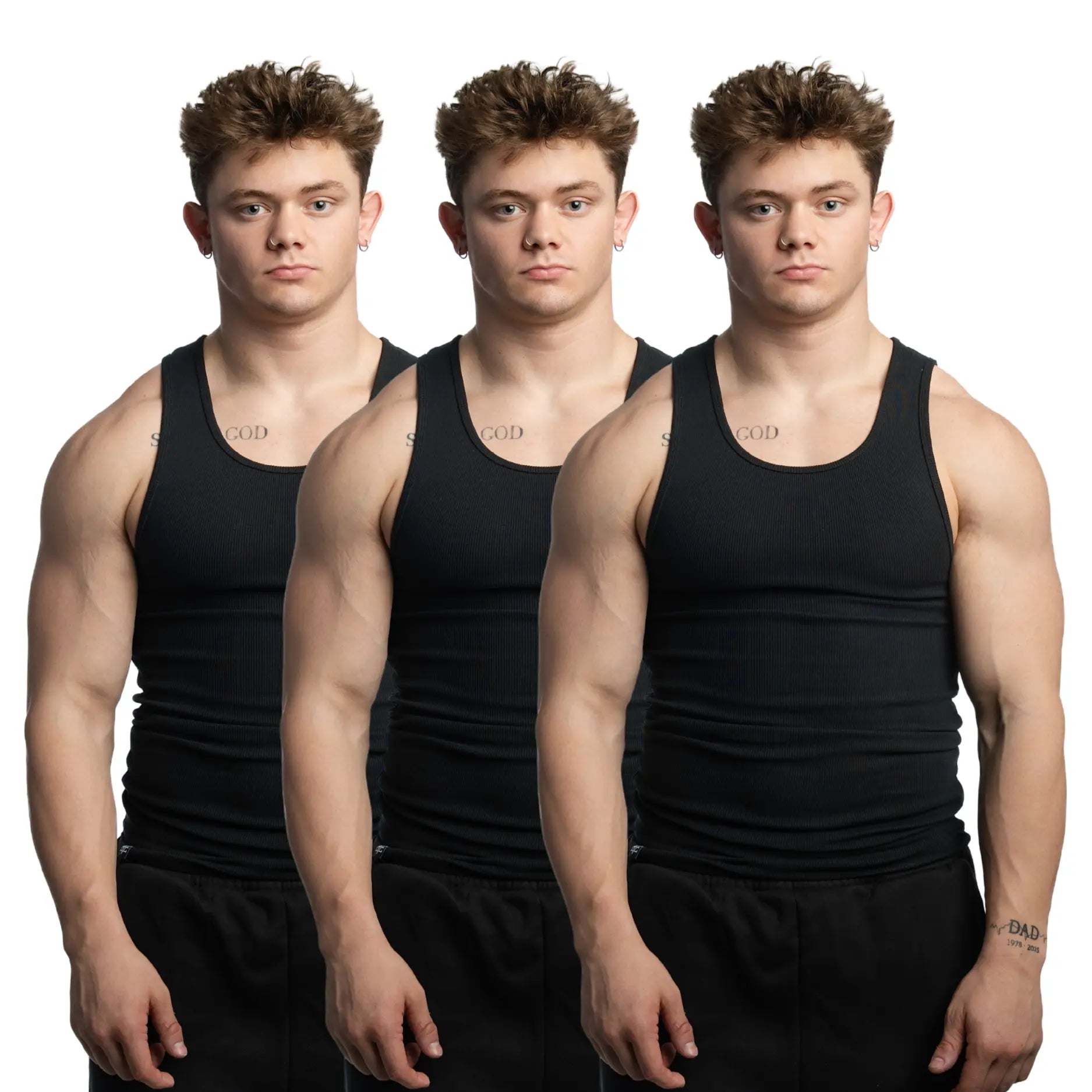 EKKO Beaters Tank Top - True to Size | 370+ GSM | Cotton and Spandex Athletic Workout Clothing