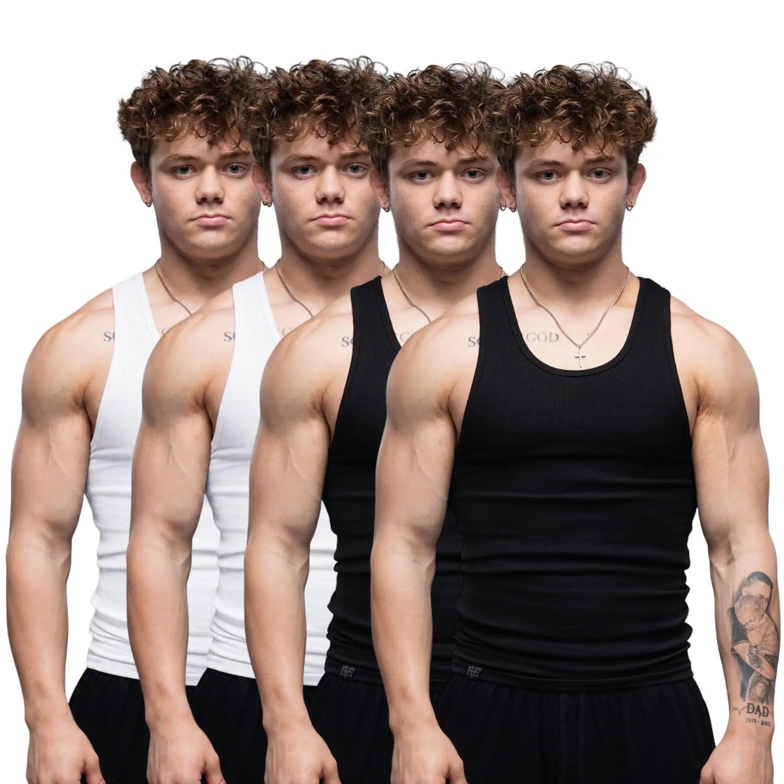 EKKO Beaters Tank Top - True to Size | 370+ GSM | Cotton and Spandex Athletic Workout Clothing